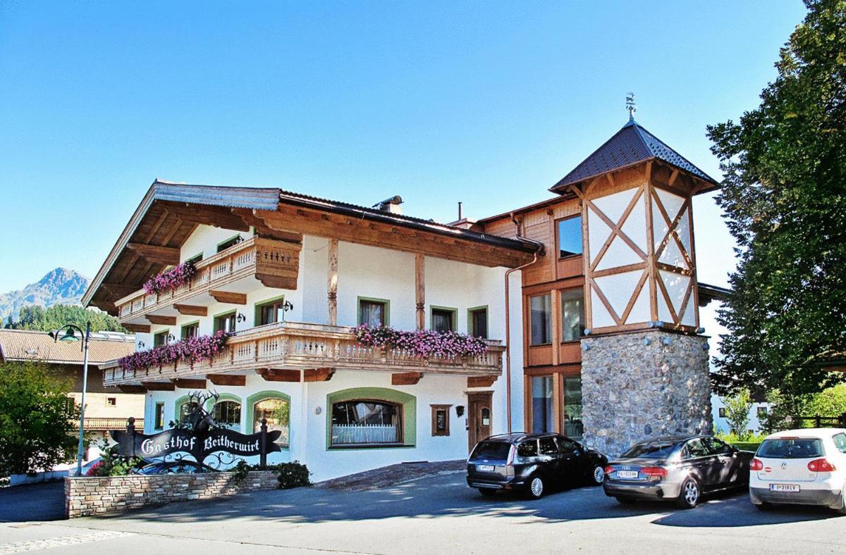 Hotel Hubertus Mit Erlebnislandgasthof Reitherwirt Kitzbühel Eksteriør bilde