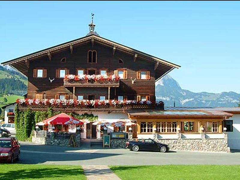 Hotel Hubertus Mit Erlebnislandgasthof Reitherwirt Kitzbühel Eksteriør bilde